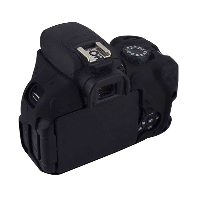 PULUZ Soft Silicone Protective Case For Canon EOS 650D / 700D (Black)