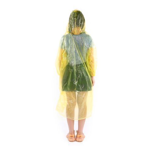 Pocket Transparent Raincoat *6pcs