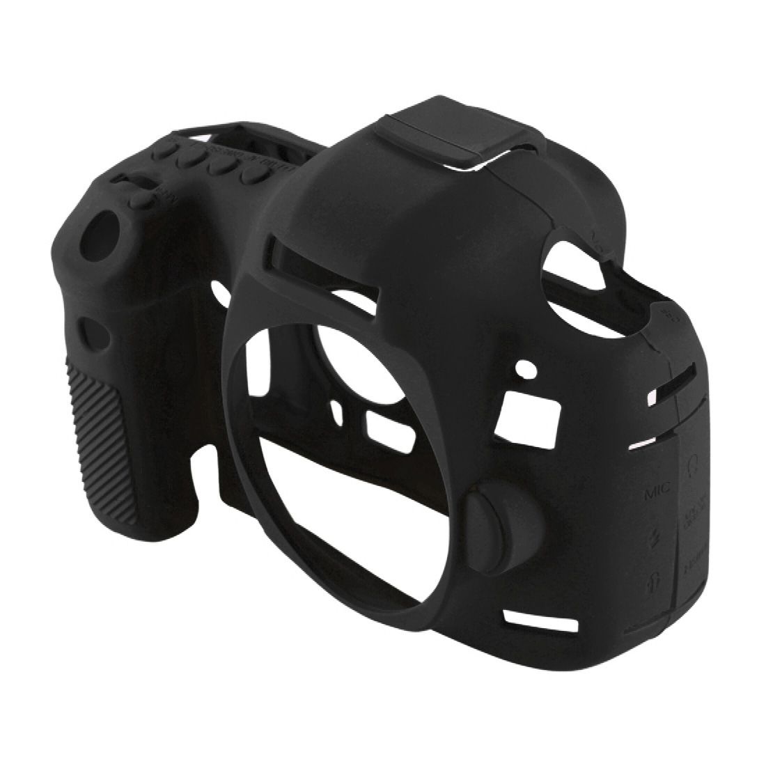 PULUZ Soft Silicone Protective Case For Canon EOS 5D Mark III / 5D3(Black)