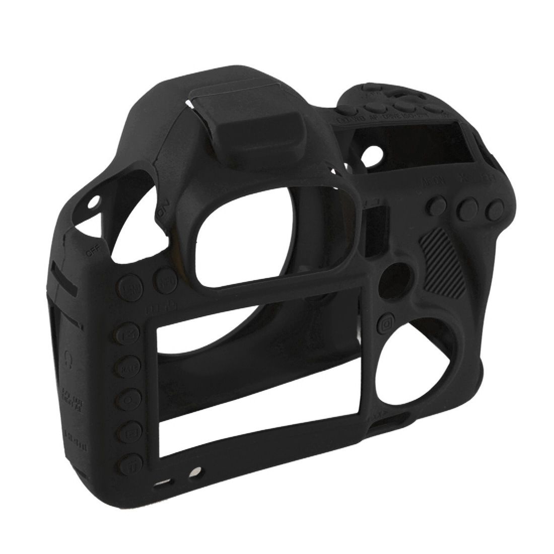 PULUZ Soft Silicone Protective Case For Canon EOS 5D Mark III / 5D3(Black)