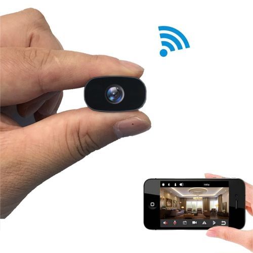 W2 Mini Camera 1080P HD Wireless WiFi Remote Monitor Camera Tiny IP Camera Video Recorder Motion-Detectio(Hidden)( No Memory Version)(Practical Version)