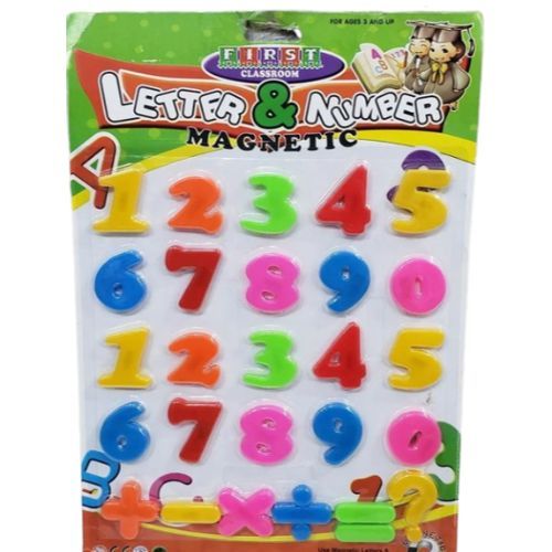 Education Learning Aid Magnetic Numbers And Alphabet