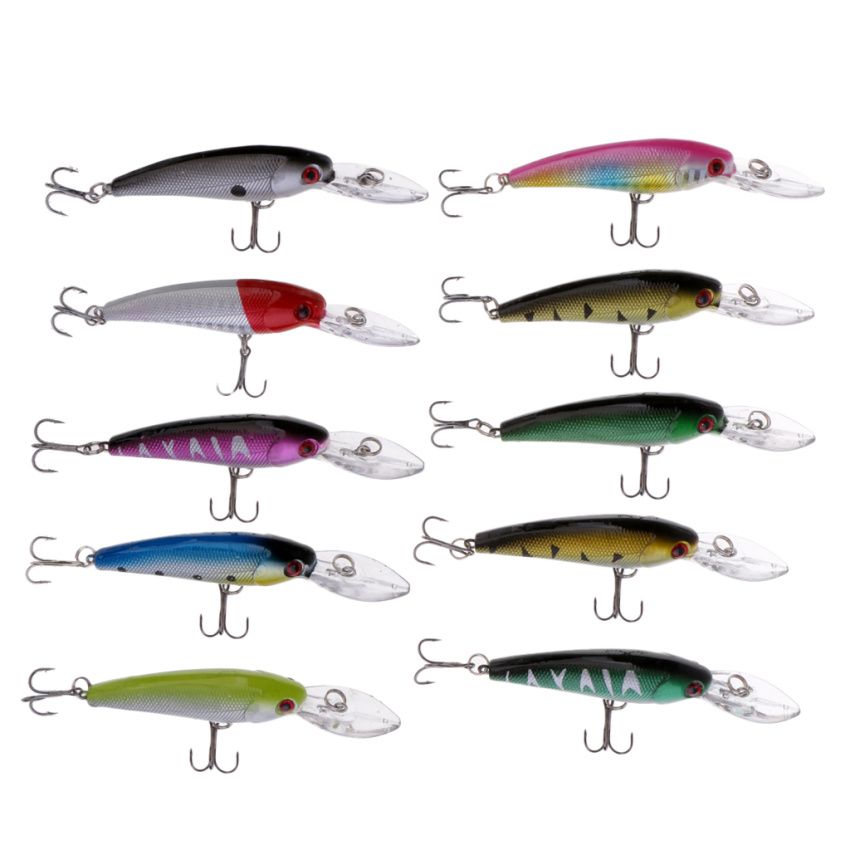 10pcs Hard   For Fresh/Saltwater,  Kit Set