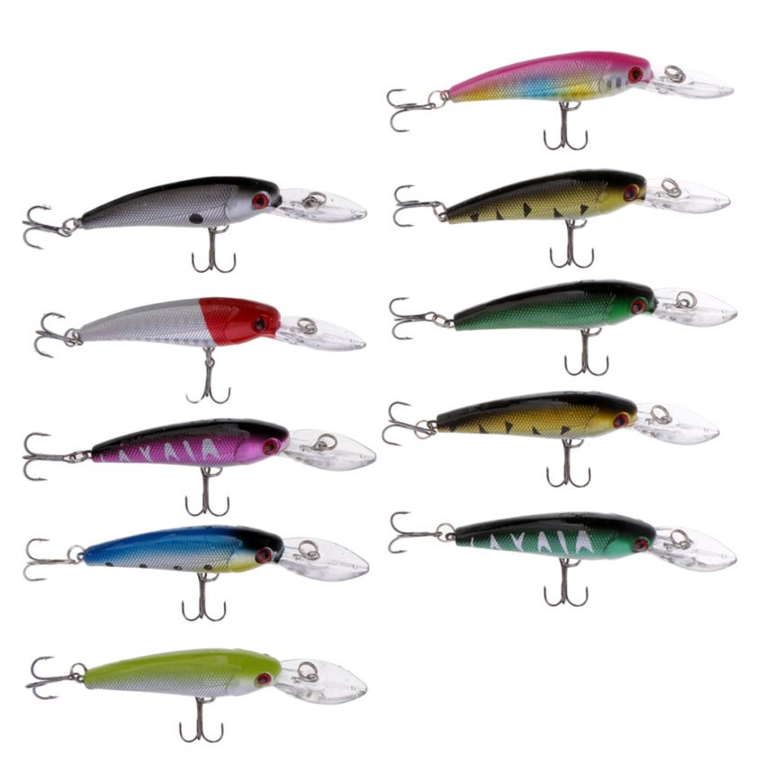 10pcs Hard   For Fresh/Saltwater,  Kit Set