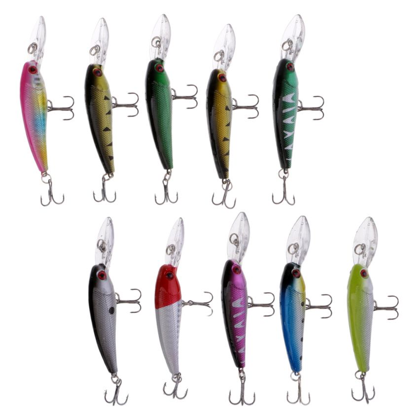 10pcs Hard   For Fresh/Saltwater,  Kit Set