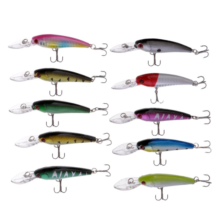 10pcs Hard   For Fresh/Saltwater,  Kit Set