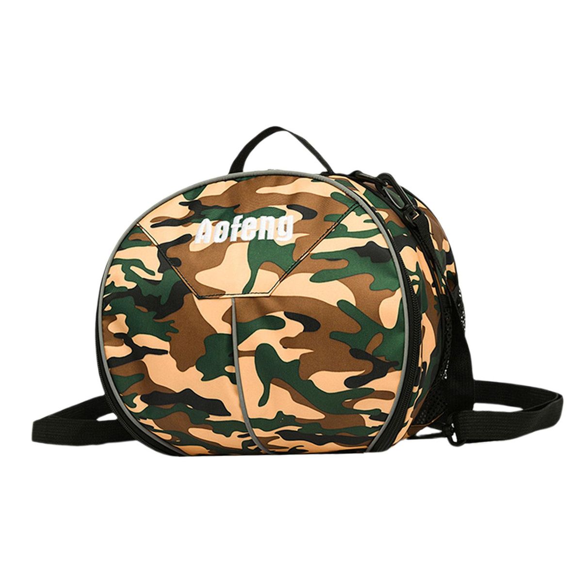 Basketball Shoulder Bag Oxford Fabric Wear Resistant Green