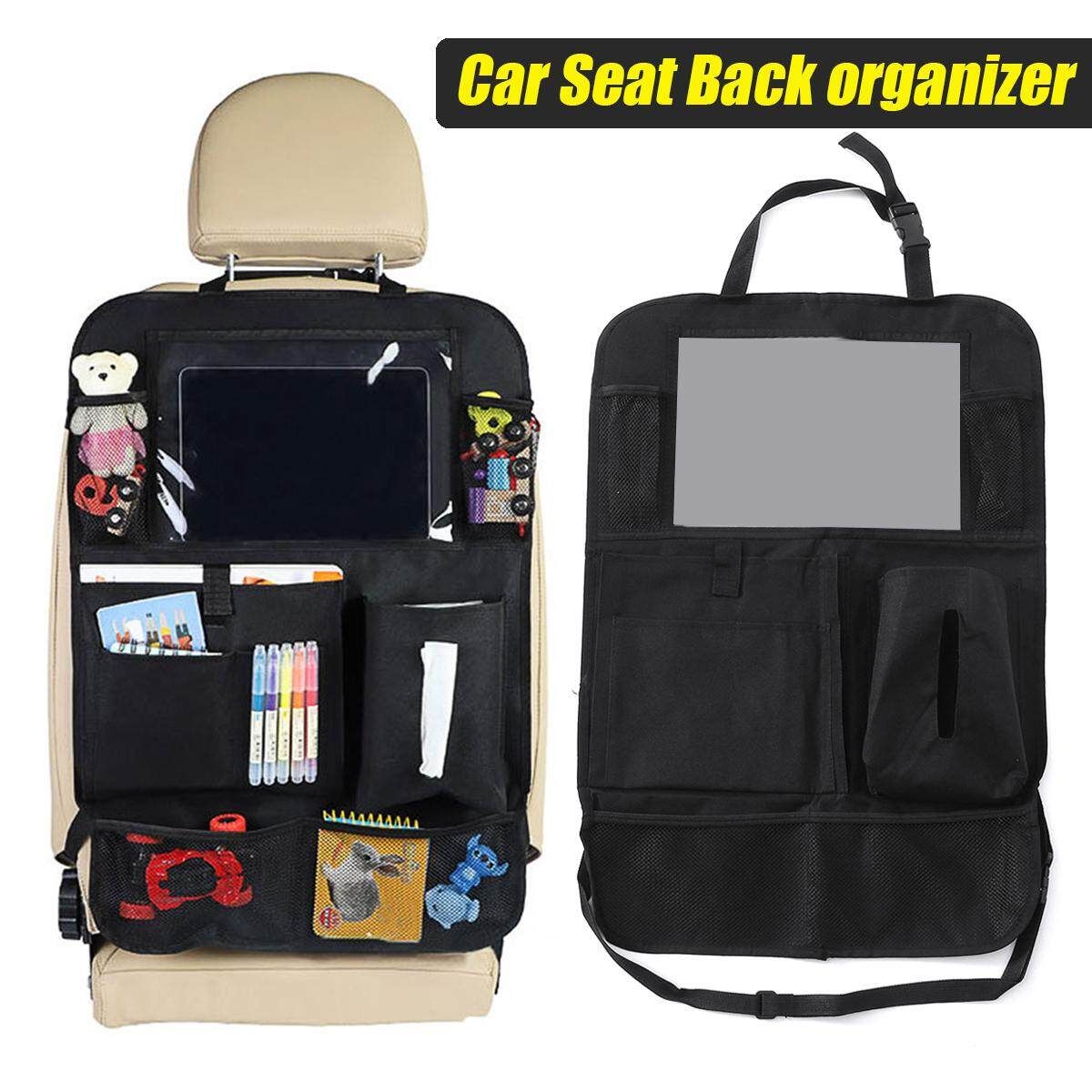 1pc Car Seat Back Organizer Tidy Pocket Kids Toys Storage Bag Holder