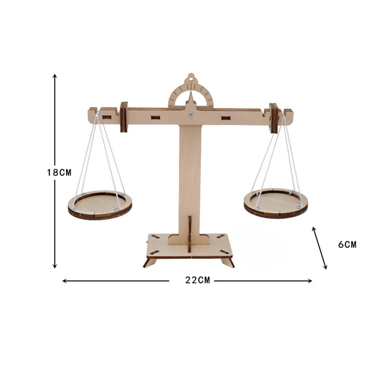 1 Set Kid Physical Toys Balance Scales Teaching Demonstration Toys