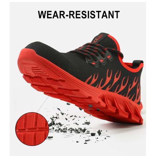 Work Boots Men Outdoor Steel Safety Shoes Breathable