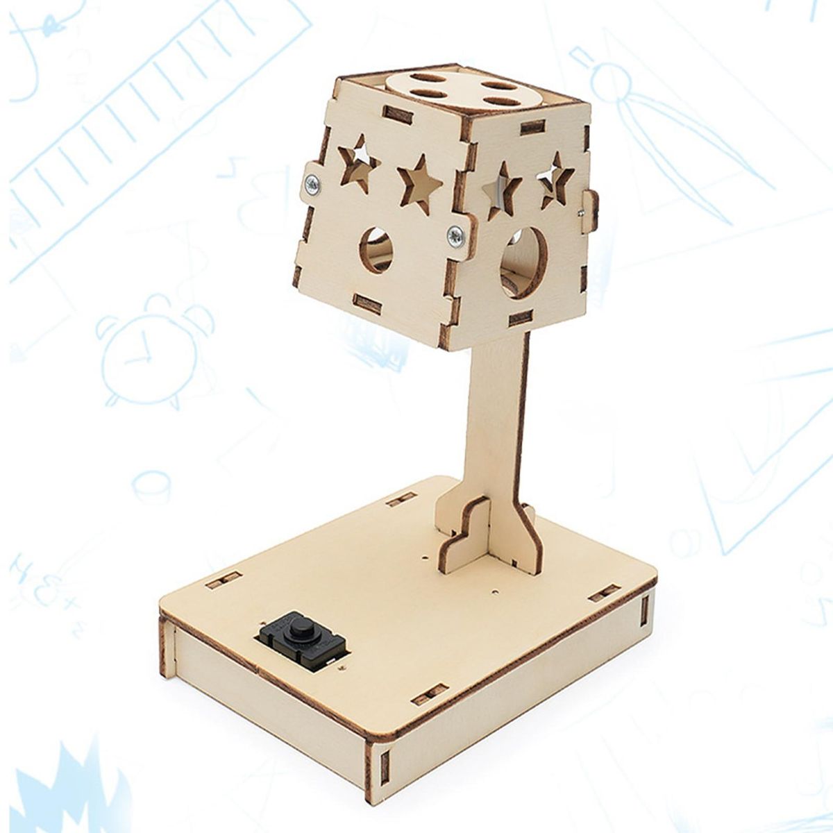 1 Set Physical Lamp Toys Light Control Lamp Physics Experiment Toys