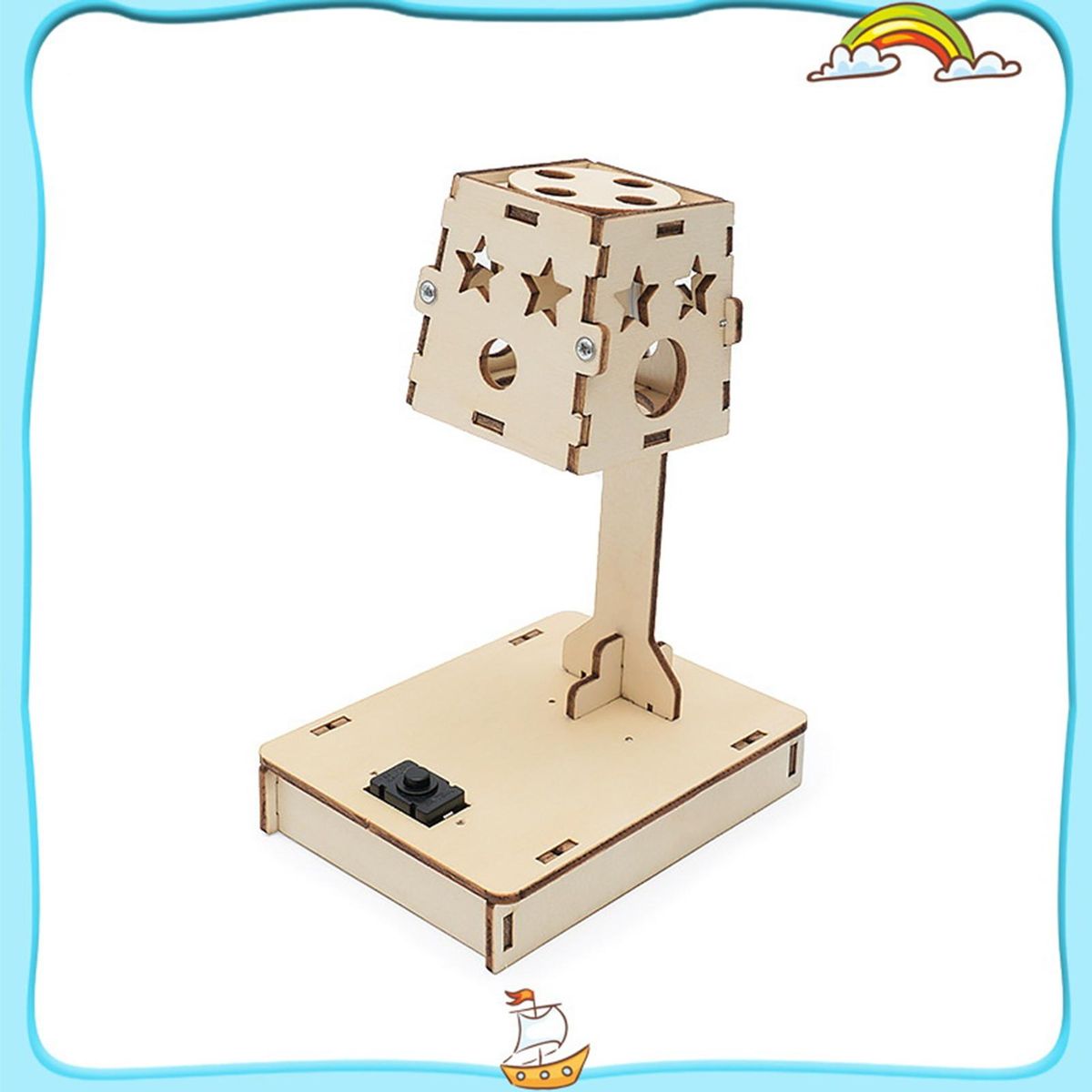 1 Set Physical Lamp Toys Light Control Lamp Physics Experiment Toys