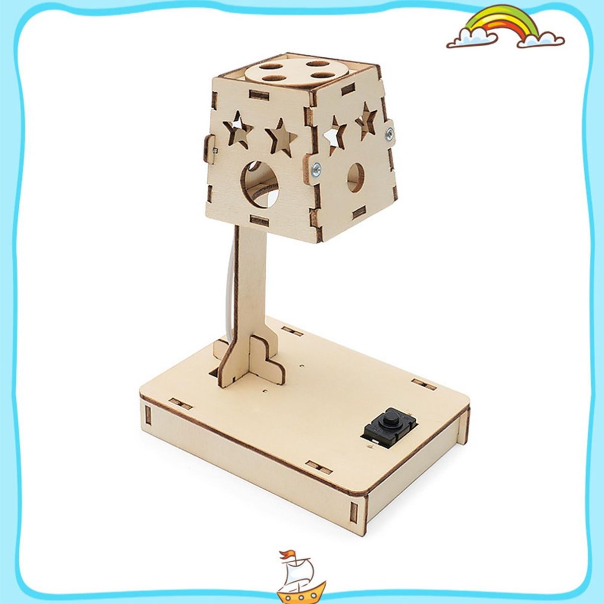 1 Set Physical Lamp Toys Light Control Lamp Physics Experiment Toys