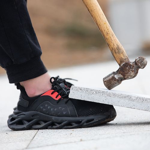 Mens Work Shoes Safety Shoes Steel Toe Puncture-proof Shoe