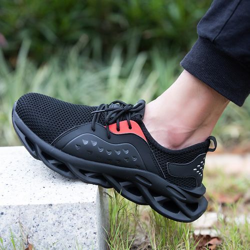 Mens Work Shoes Safety Shoes Steel Toe Puncture-proof Shoe