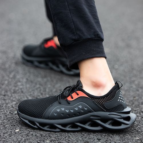 Mens Work Shoes Safety Shoes Steel Toe Puncture-proof Shoe