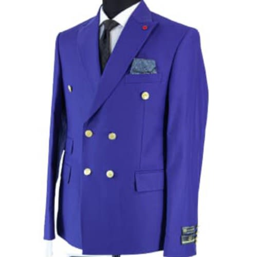 Turkey Fitted Double Bracelet 2 in 1 piece Suit- Blue