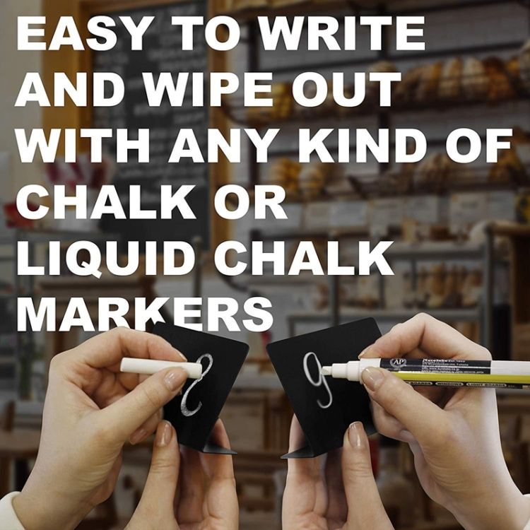 10 PCS Wedding Party Desktop Display Countertop Desktop Blackboard