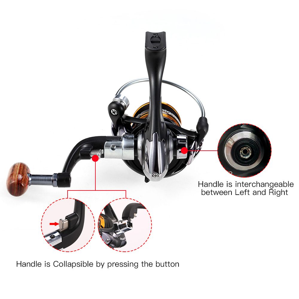 Spinning Fishing Reel Machined Carp Fishing Feeder 13bb