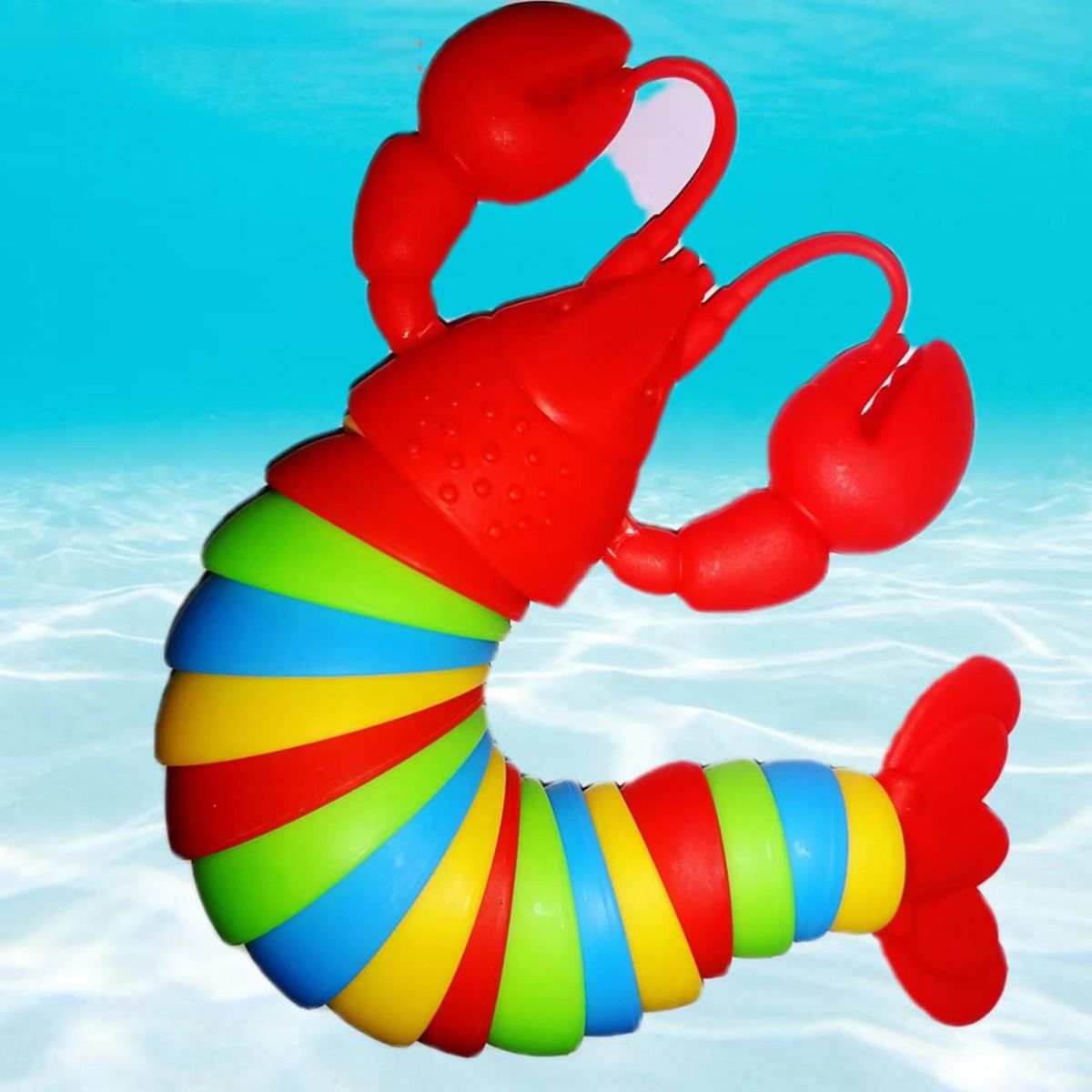 Decompression Toy Anti-Stress Decompression Crawfish Red