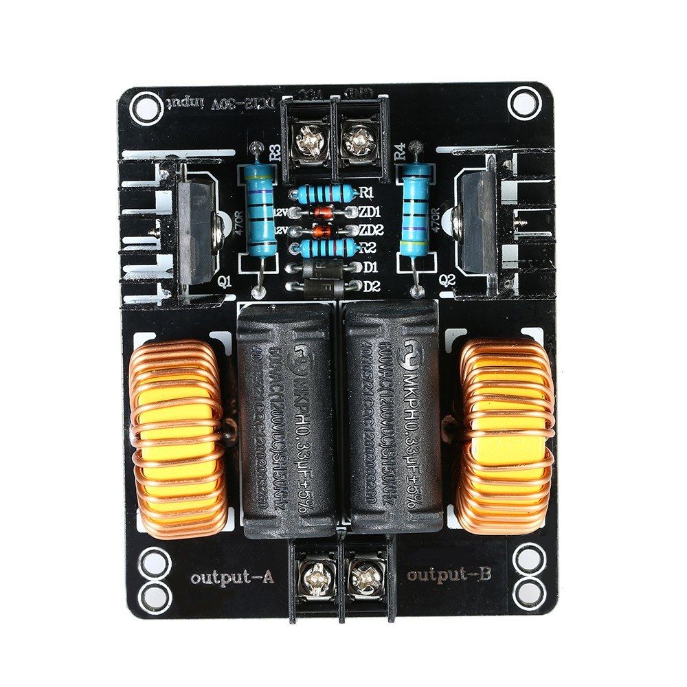 ZVS 1000W Low Voltage Induction Heating Board Module Flyback