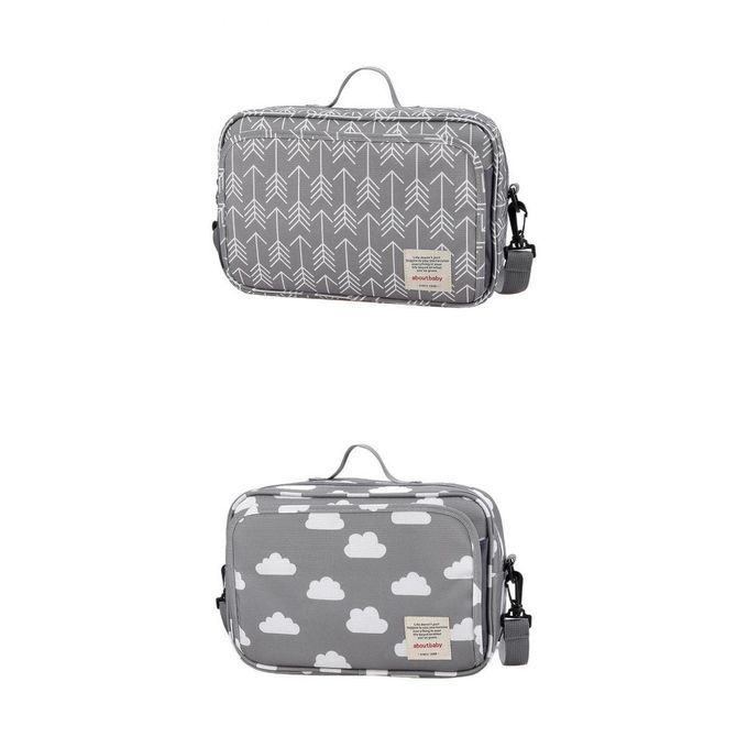 2x Baby Stroller Organizer Bag Hanging Bag Baby Carriage Storage Bag