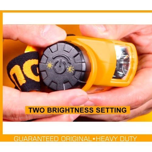 Heavy Duty Waterproof Head Lamp