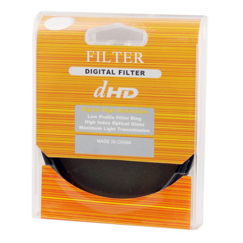 58mm ND Fader Neutral Density Adjustable Variable Filter ND 2 To ND 400 Filter(Black)
