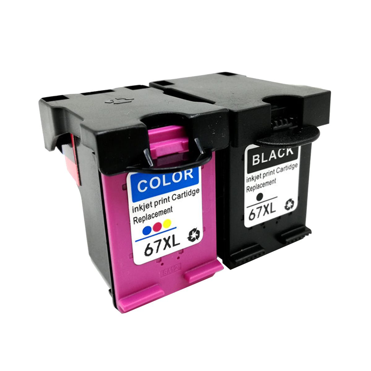 67XL IInk Box Compatible for HP67 XL Ink Replacement for