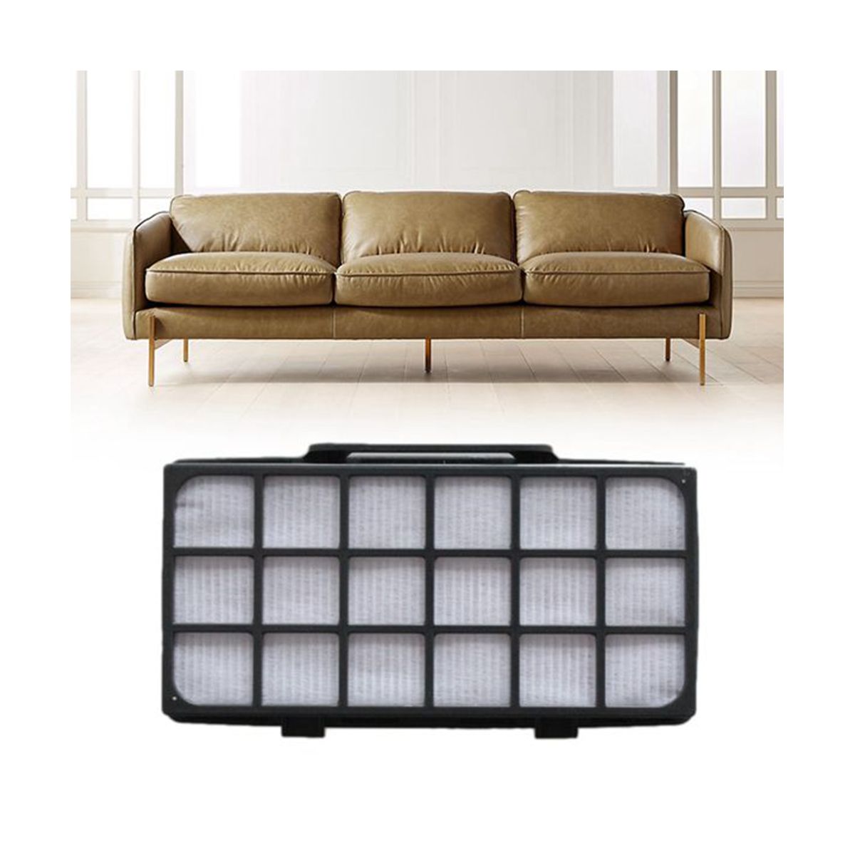 For Rowenta RO7611 / RO7623 Outlet Inlet Hepa Filter Spare