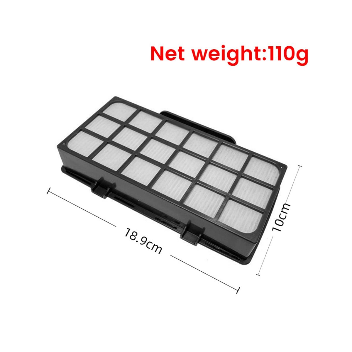 For Rowenta RO7611 / RO7623 Outlet Inlet Hepa Filter Spare