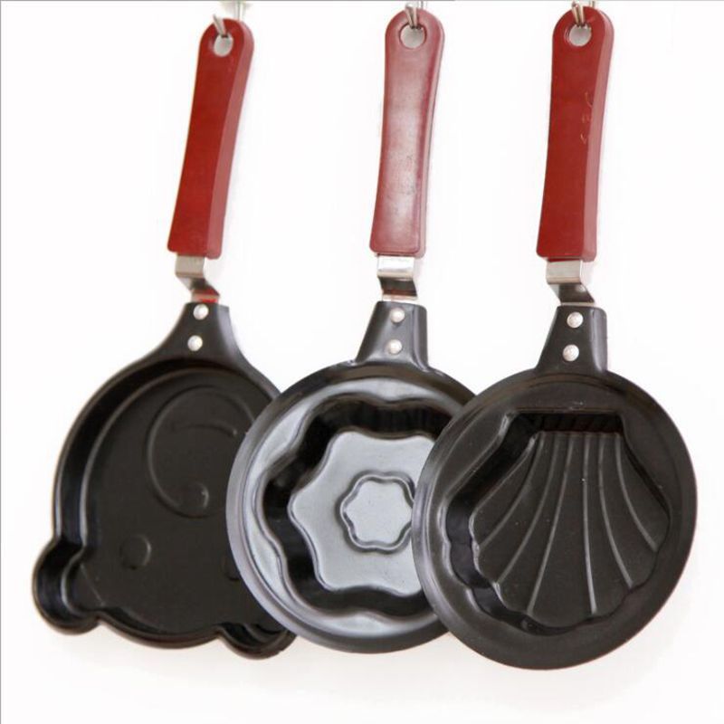 Home Breakfast Egg Frying Pot Kitchen Tools Mini Non-Stick