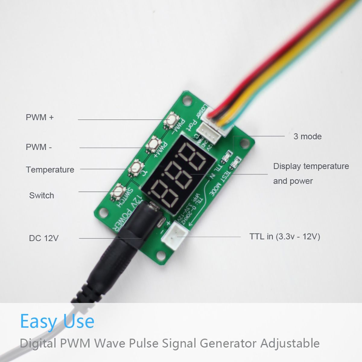 30W Focusable Laser Module 10pcs Universal Laser Engraving