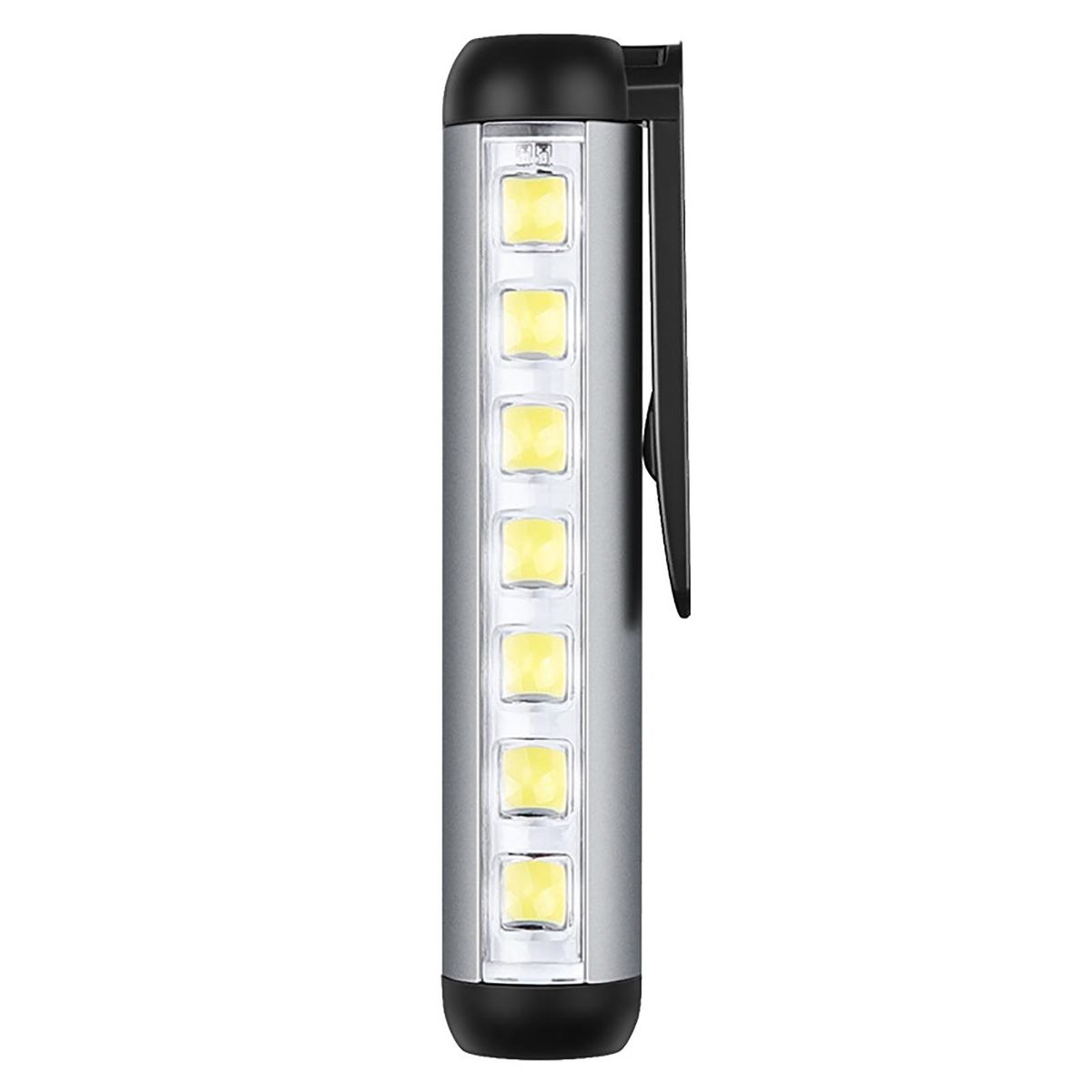 Pocket Flashlight Torchlight Outdoor Camping LED Flashlight Black