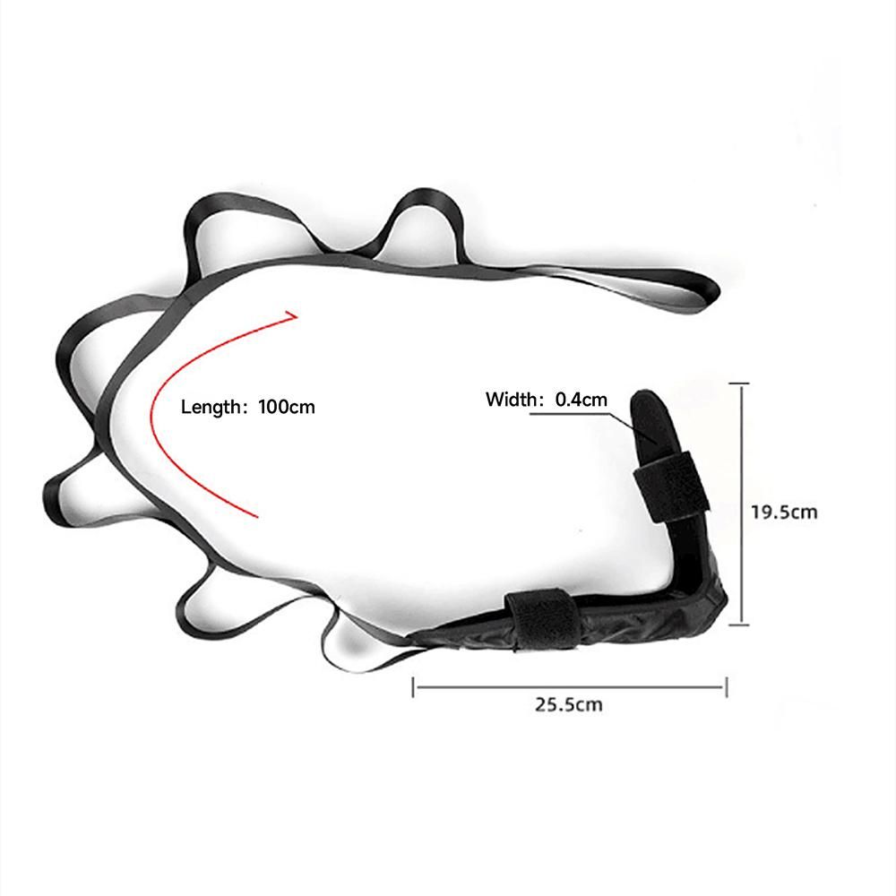 Yoga Stretching Trainer Durable Leg Stretcher Strap Stroke Hemiplegia Rehabilitation Correction Belt Foot Drop Stretcher Ankle Ligament Pull Belt All Code