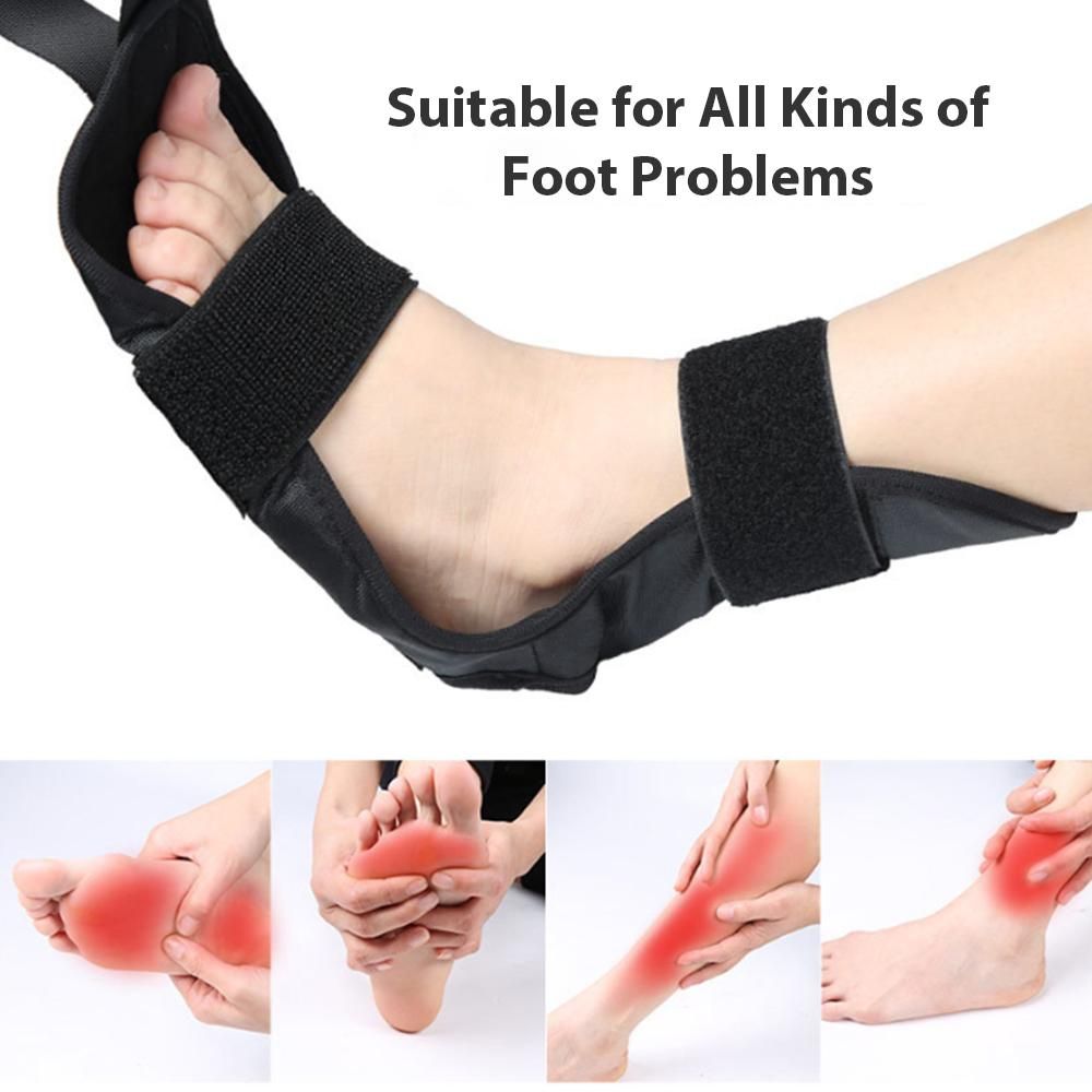 Yoga Stretching Trainer Durable Leg Stretcher Strap Stroke Hemiplegia Rehabilitation Correction Belt Foot Drop Stretcher Ankle Ligament Pull Belt All Code