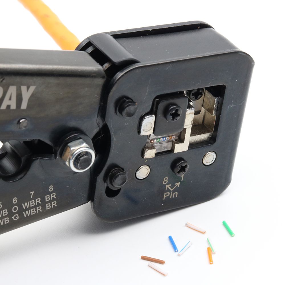 YPAY Rj45 Cable Crimping Tools Crimper Rg45 Ethernet