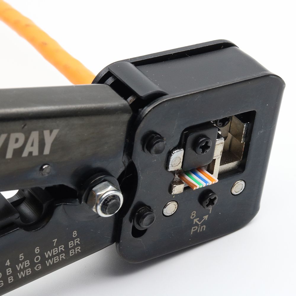 YPAY Rj45 Cable Crimping Tools Crimper Rg45 Ethernet