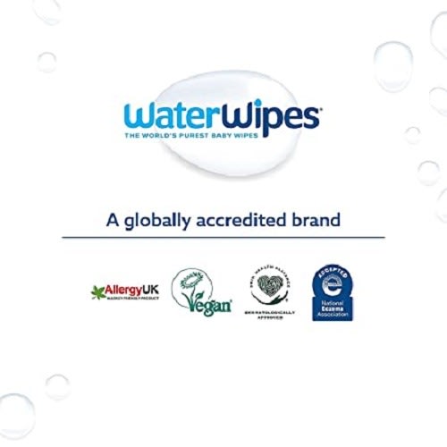 Waterwipes Baby Wipes - 4 X 60 Each
