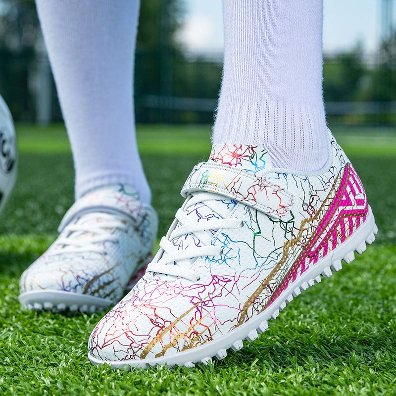Sports Kids Low Top Outdoor Football Shoes