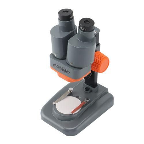 AOMEKIE 40X Binocular Stereo Microscope Top LED