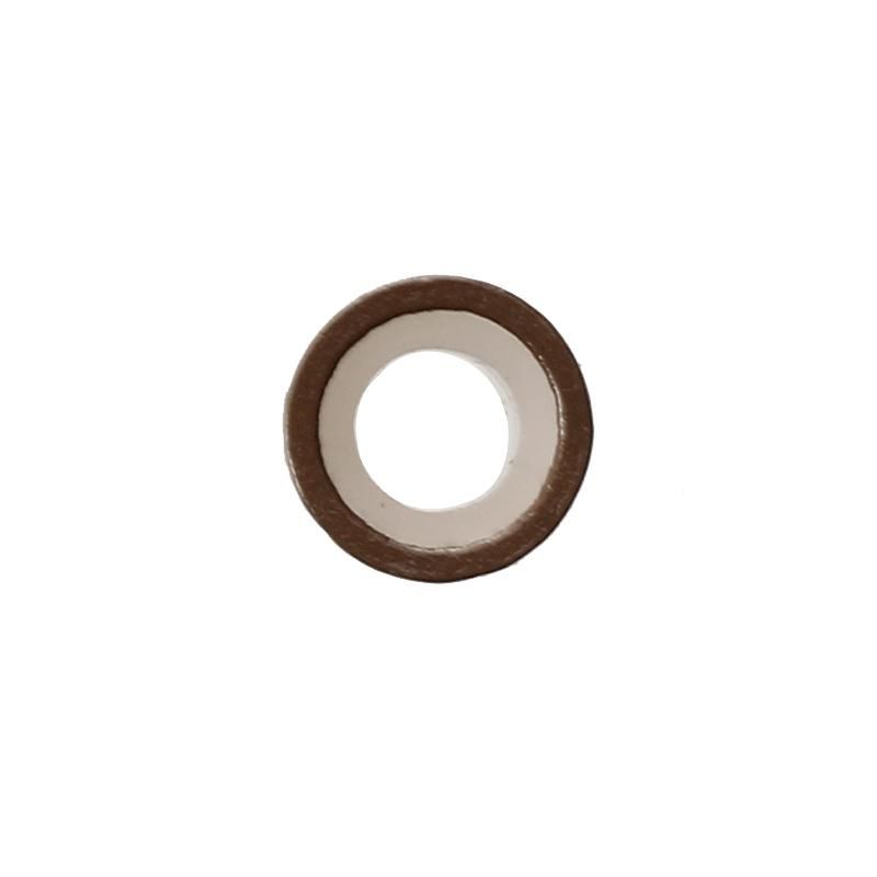 100Pcs mini Link Ring Tube Silicone Feather Beads Hair