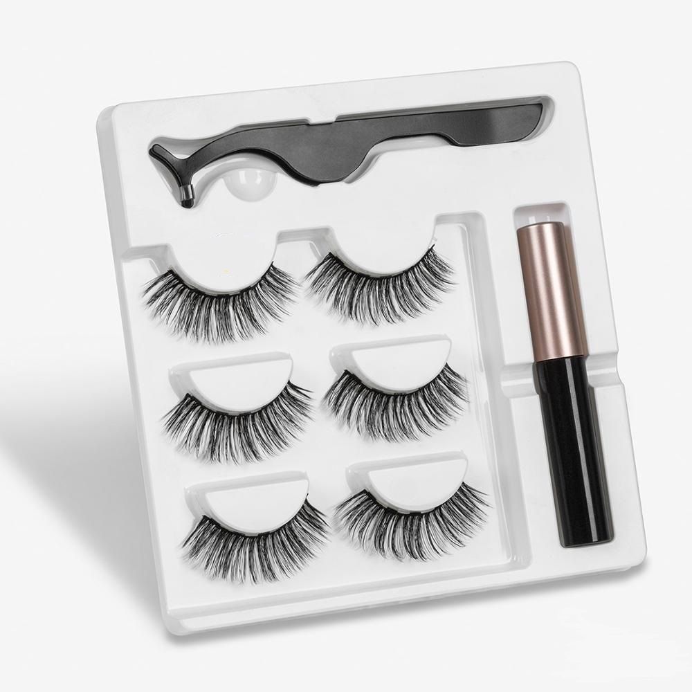Lashes Long Eye Lashes Eyeliner Magnetic EyeLashes Set