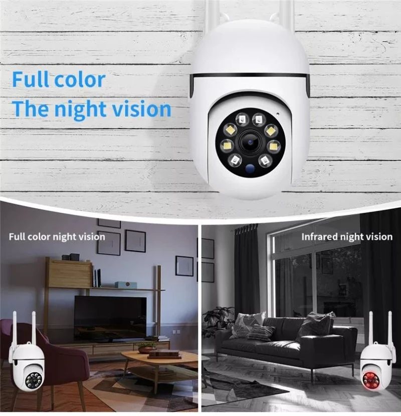 Mini Night Surveillance Camera IP Wifi Hd 2.4 P