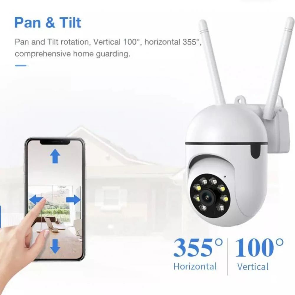 Mini Night Surveillance Camera IP Wifi Hd 2.4 P