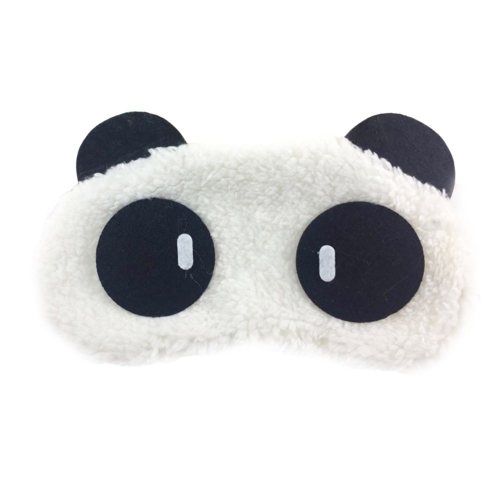 Cute Panda Unisex Plush Travel Sleep Nap Eye Mask Shade Cover Eyepatch Blindfold