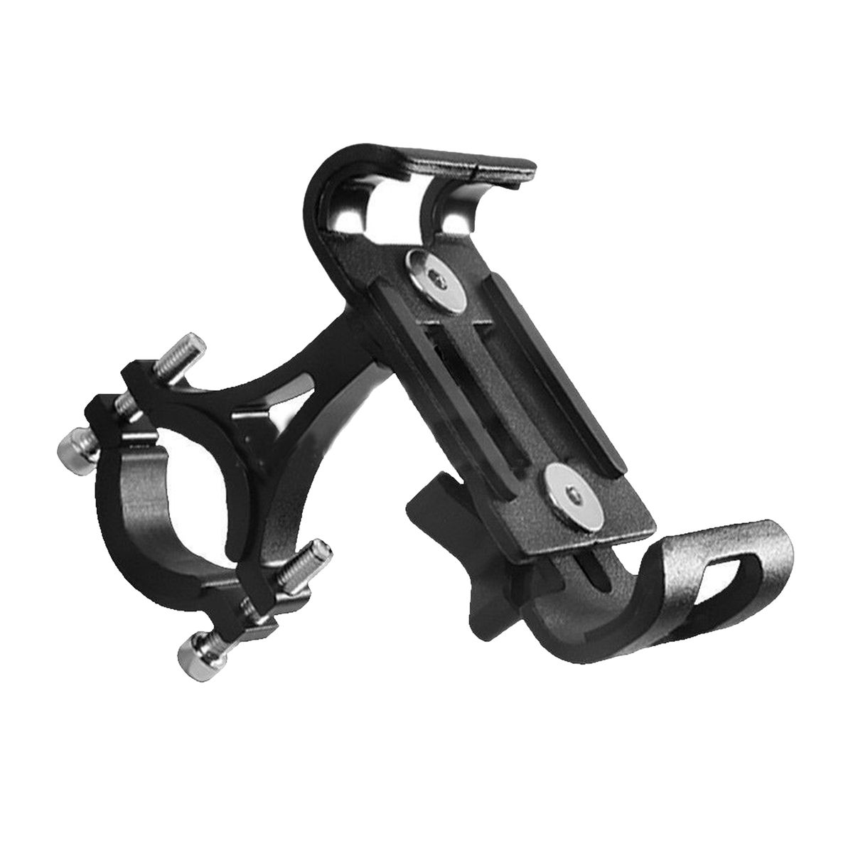 Bike Bicycle Handlebar Phone Holder Mount Adjustable For Black
