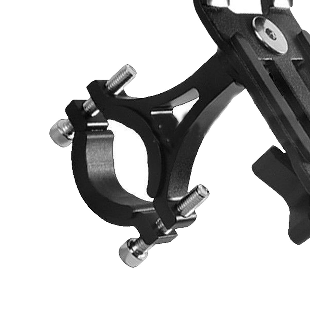 Bike Bicycle Handlebar Phone Holder Mount Adjustable For Black