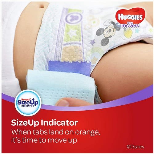 Little Movers Size Diaper -Size 6 - 116 Counts