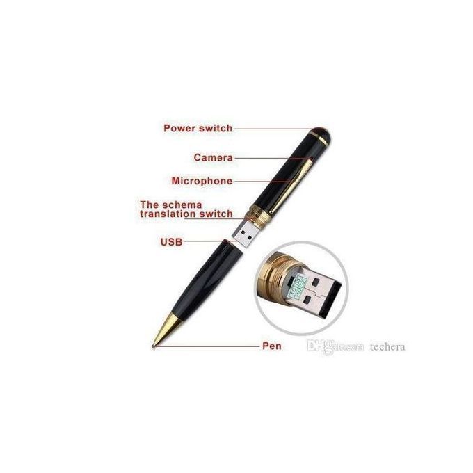 Hidden Spy Pen Recorder